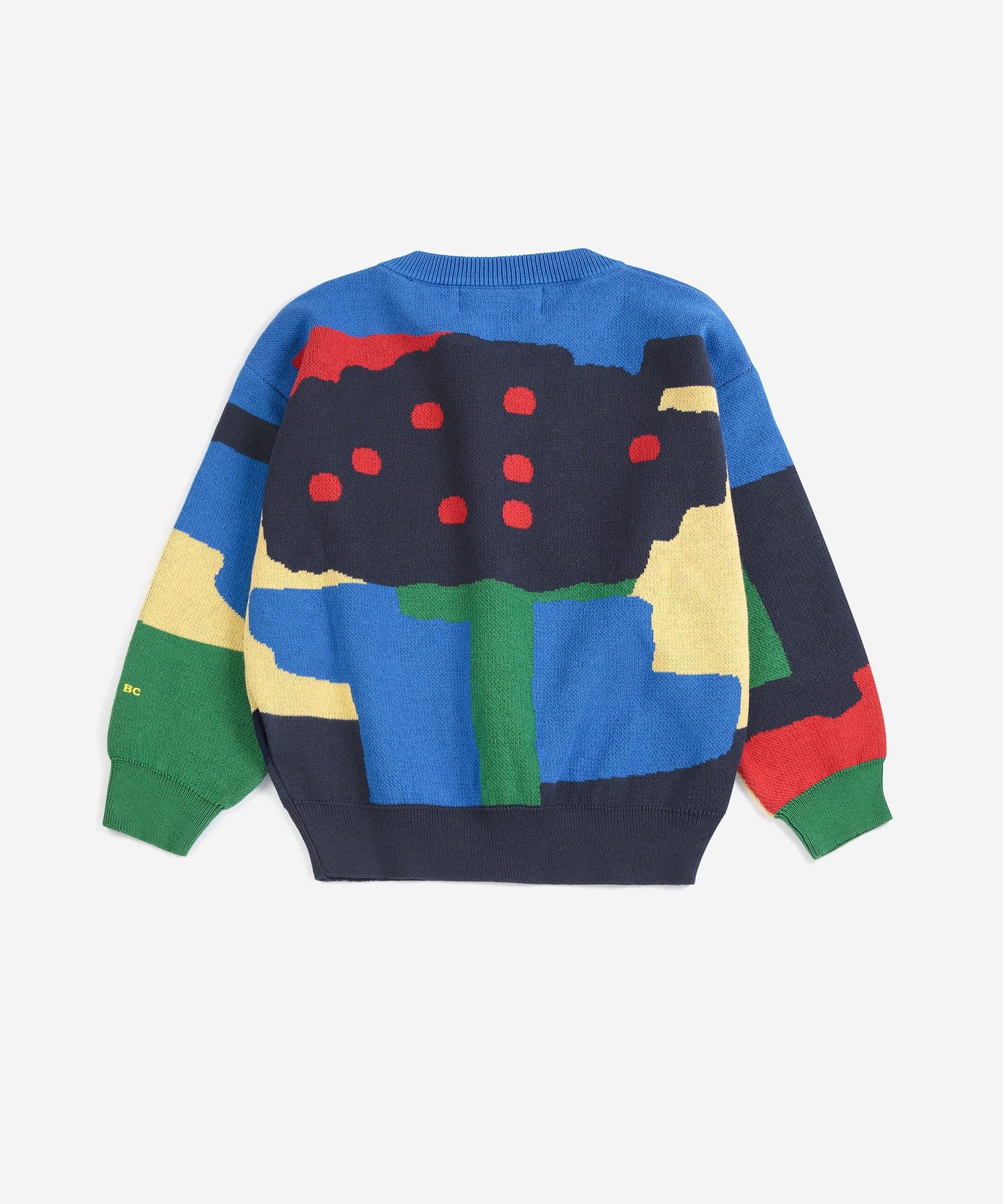 Paint Forest all over jacquard jumper