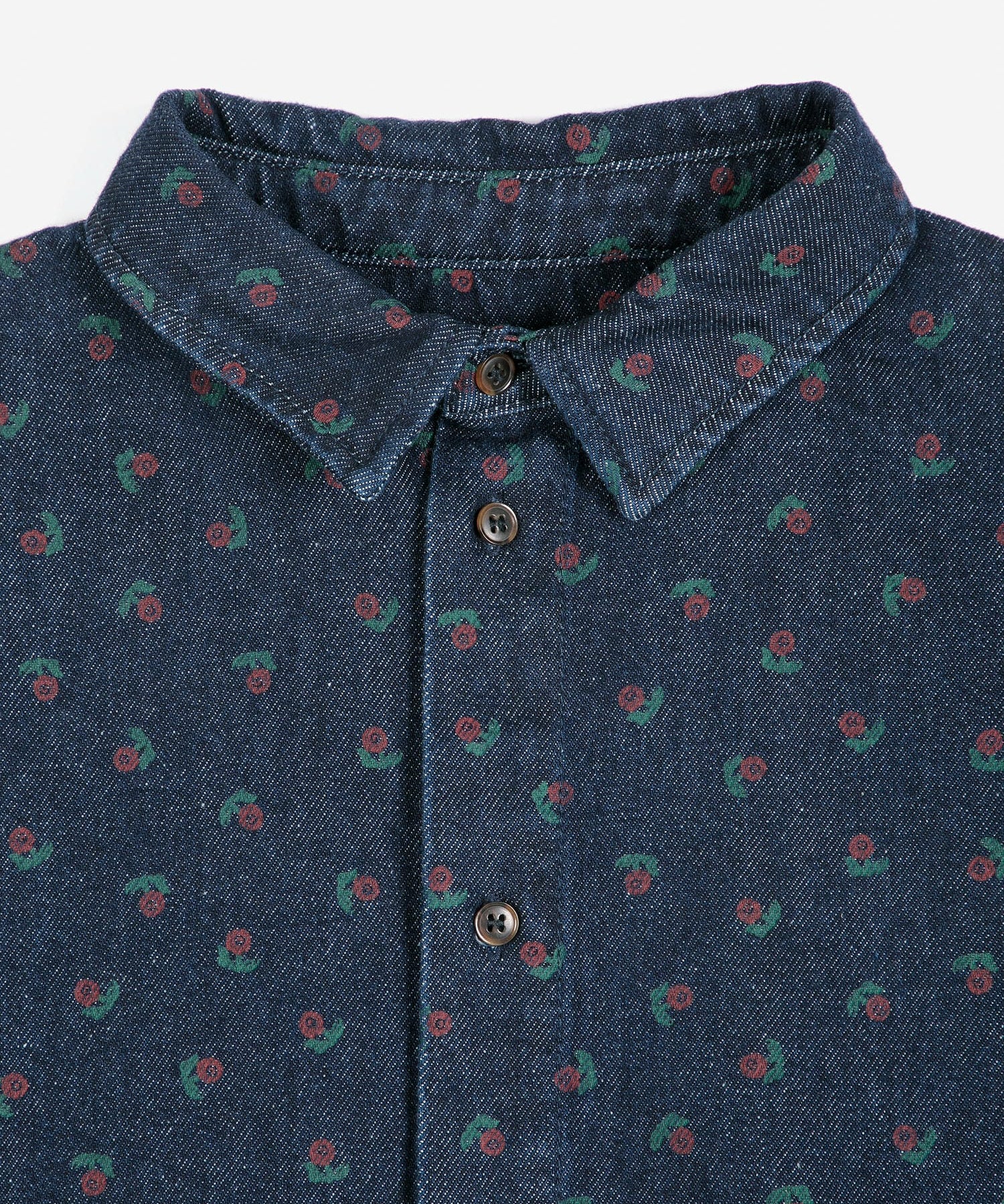 Swamp Whirl all over light denimshirt