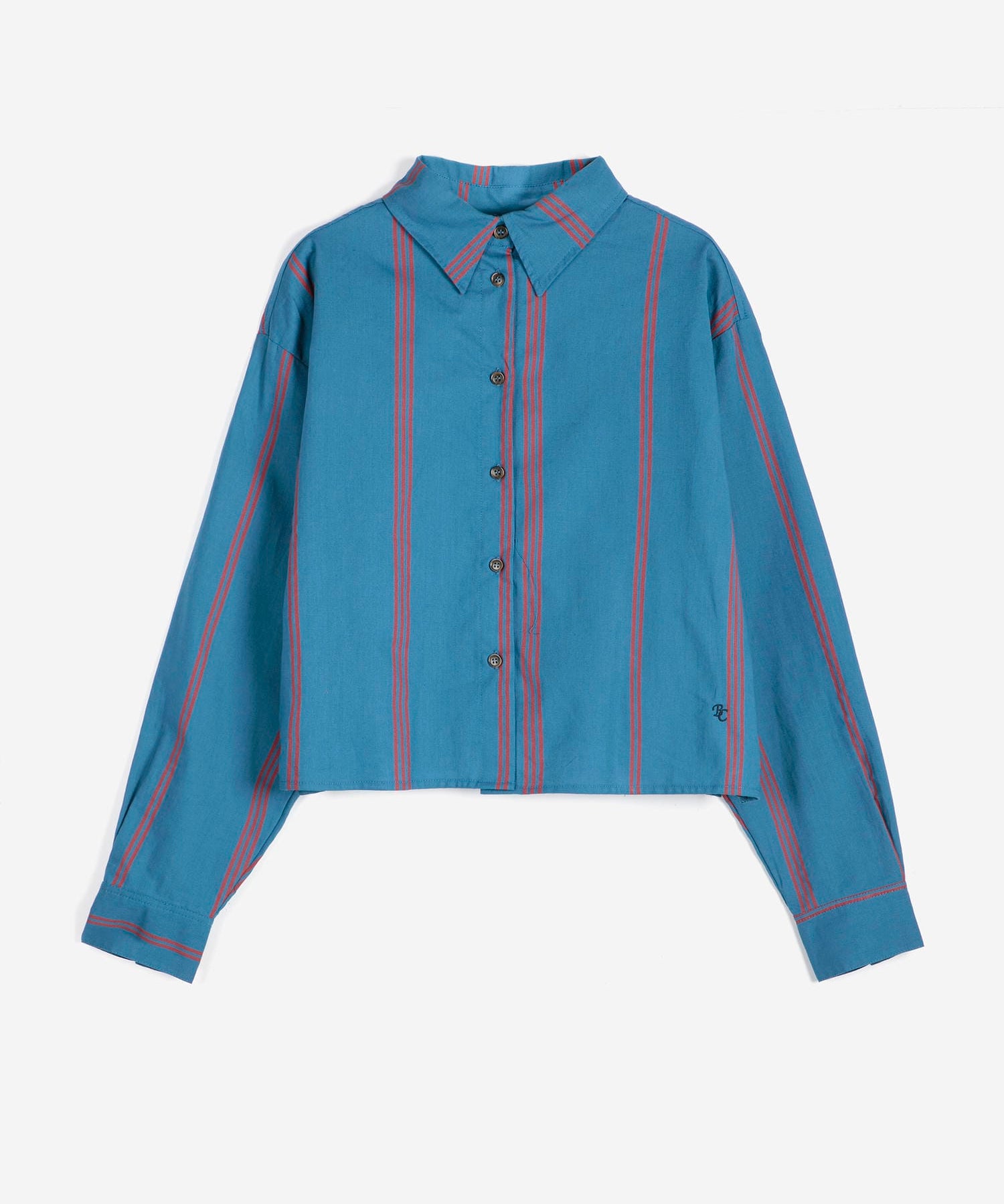 Triple Stripes all over poplin shirt