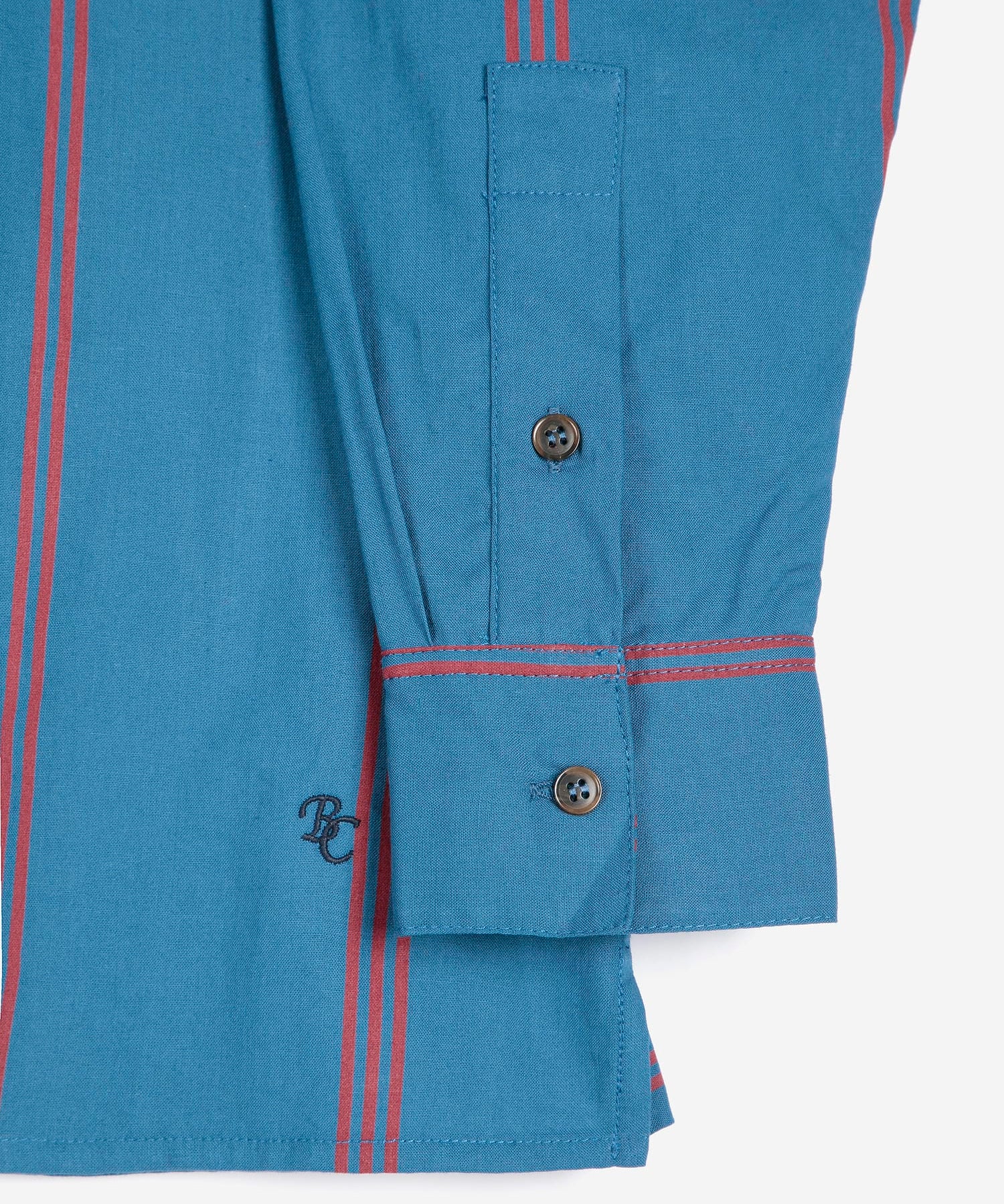 Triple Stripes all over poplin shirt
