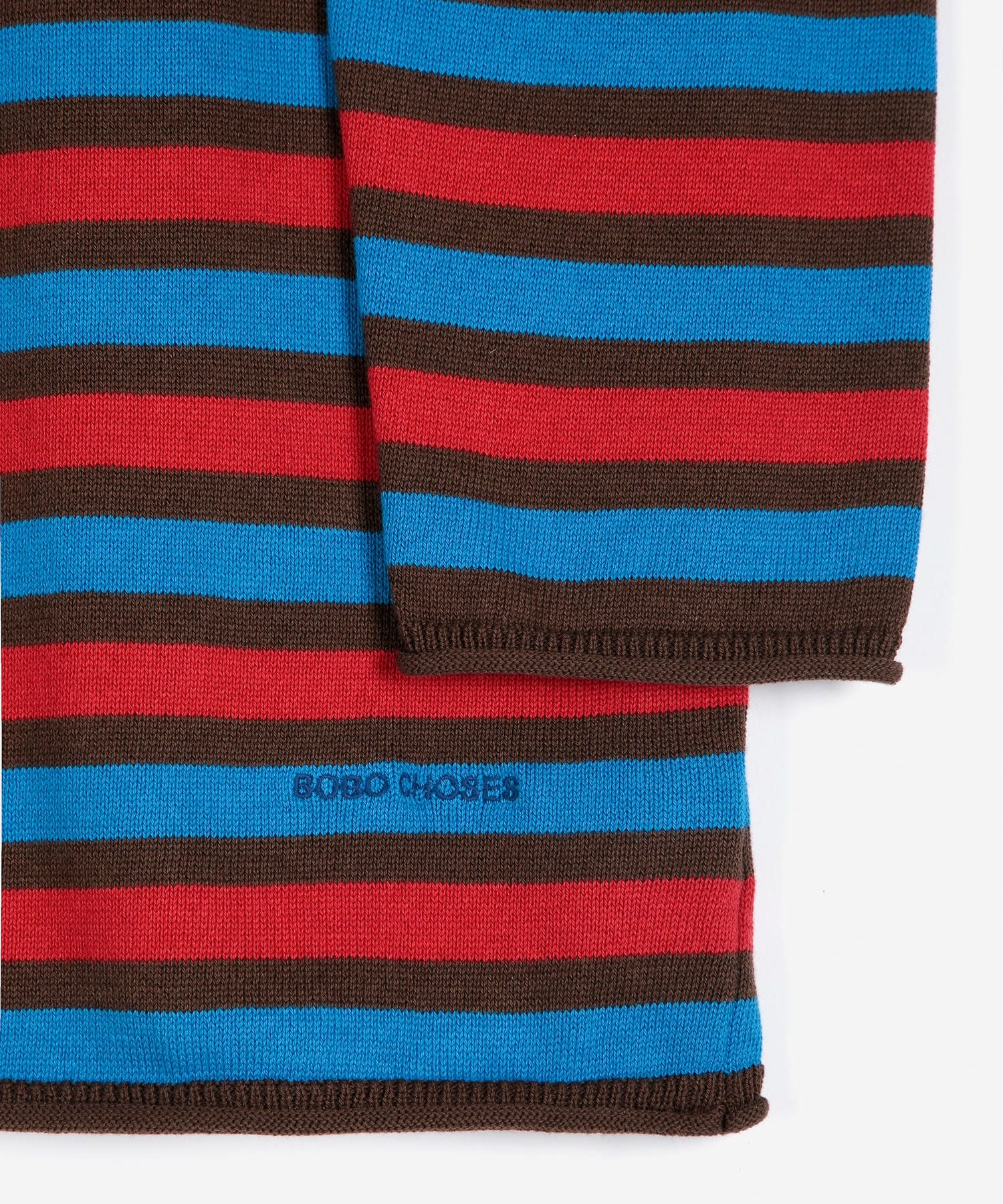 Striped cotton cardigan