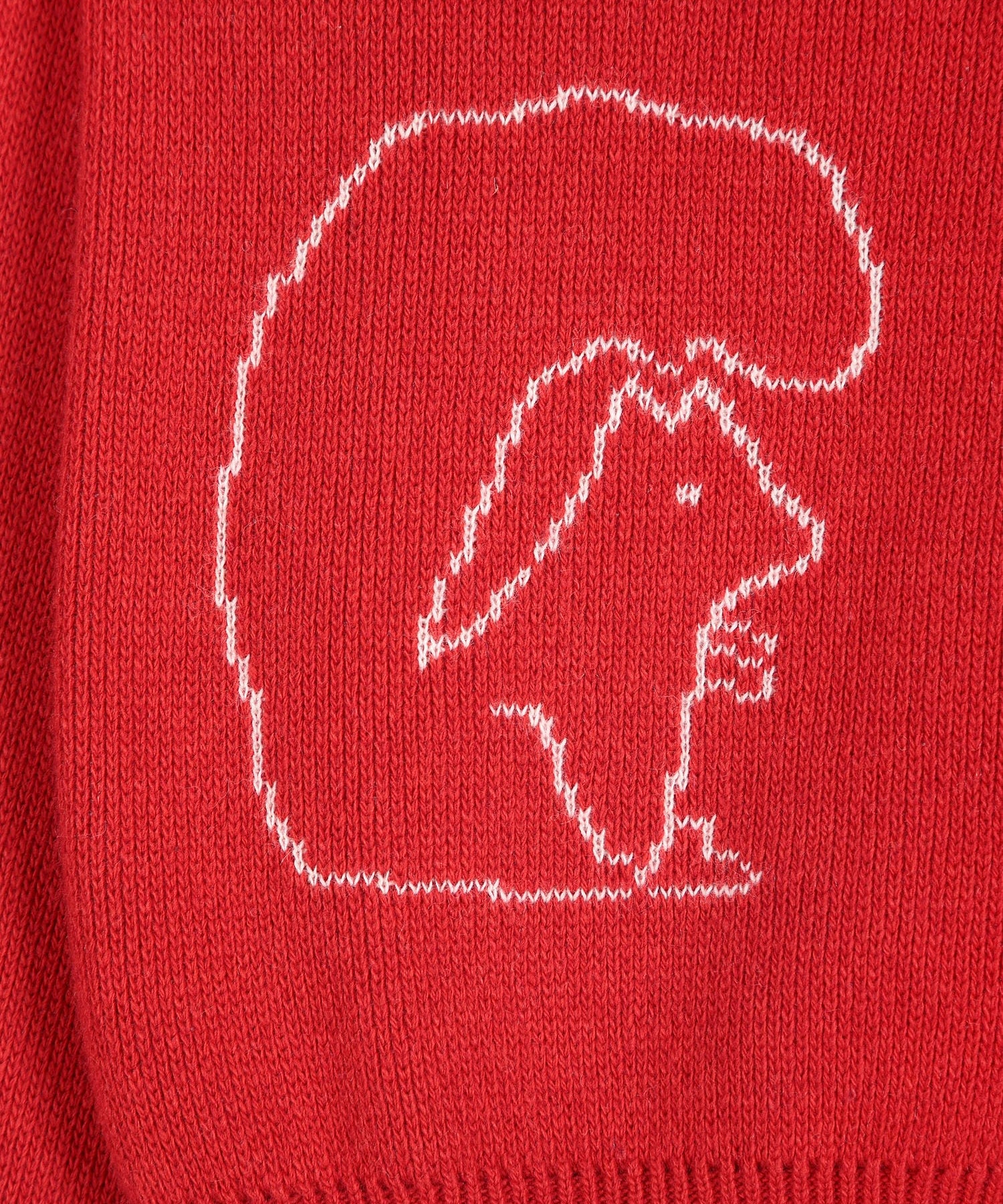 Forest Scene wool blend polo cardigan