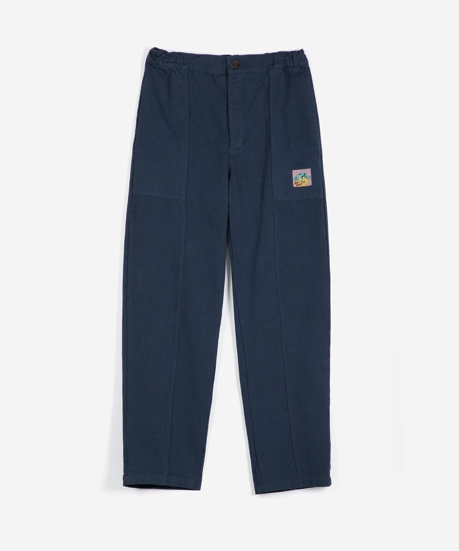 Cotton twill cocoon pants