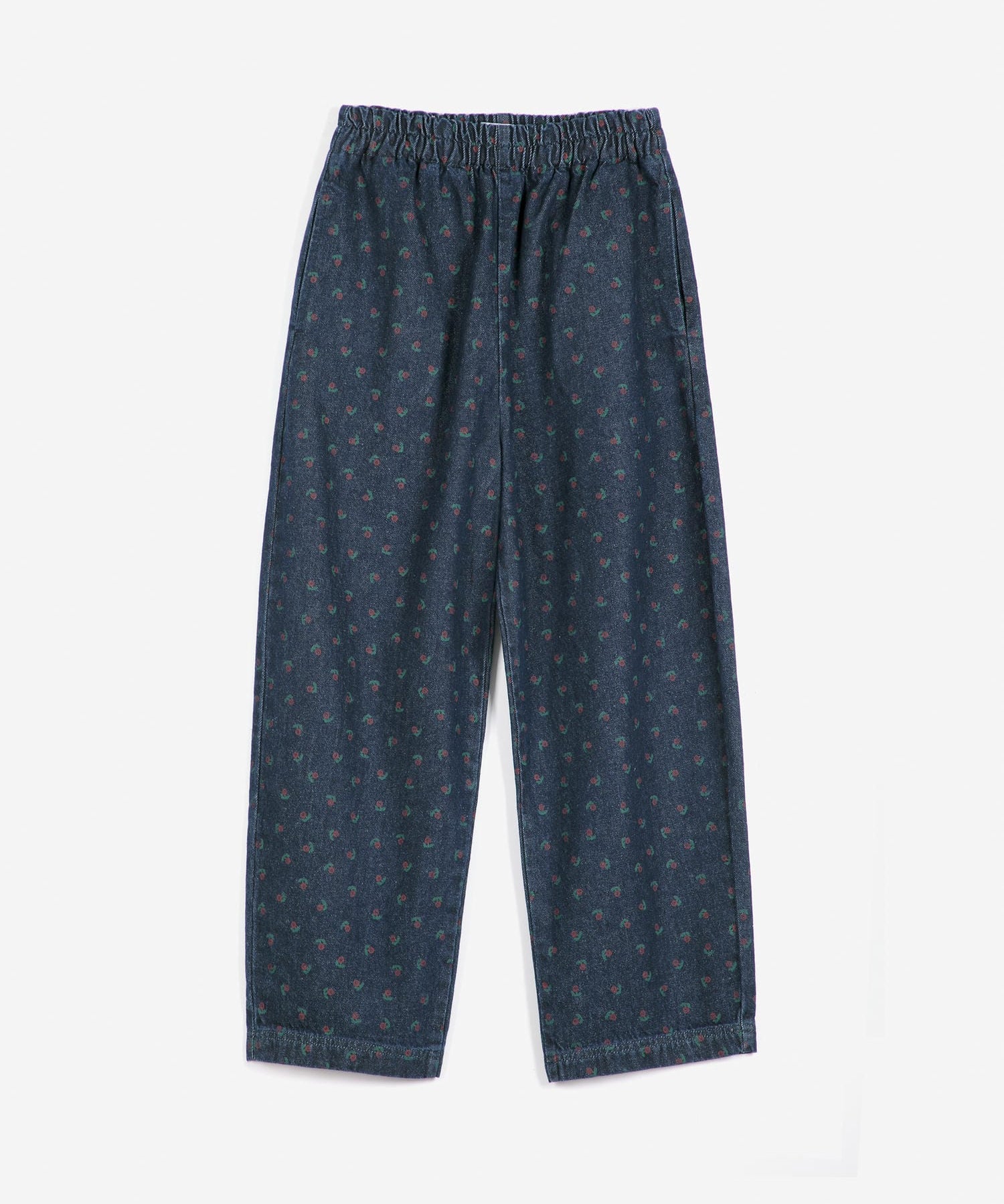 Swamp Whirl all over denim cocoon pants