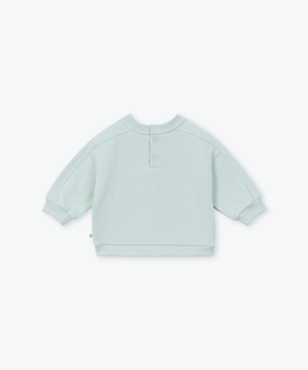 Dog Print Baby Sweatshirt | Ice Blue