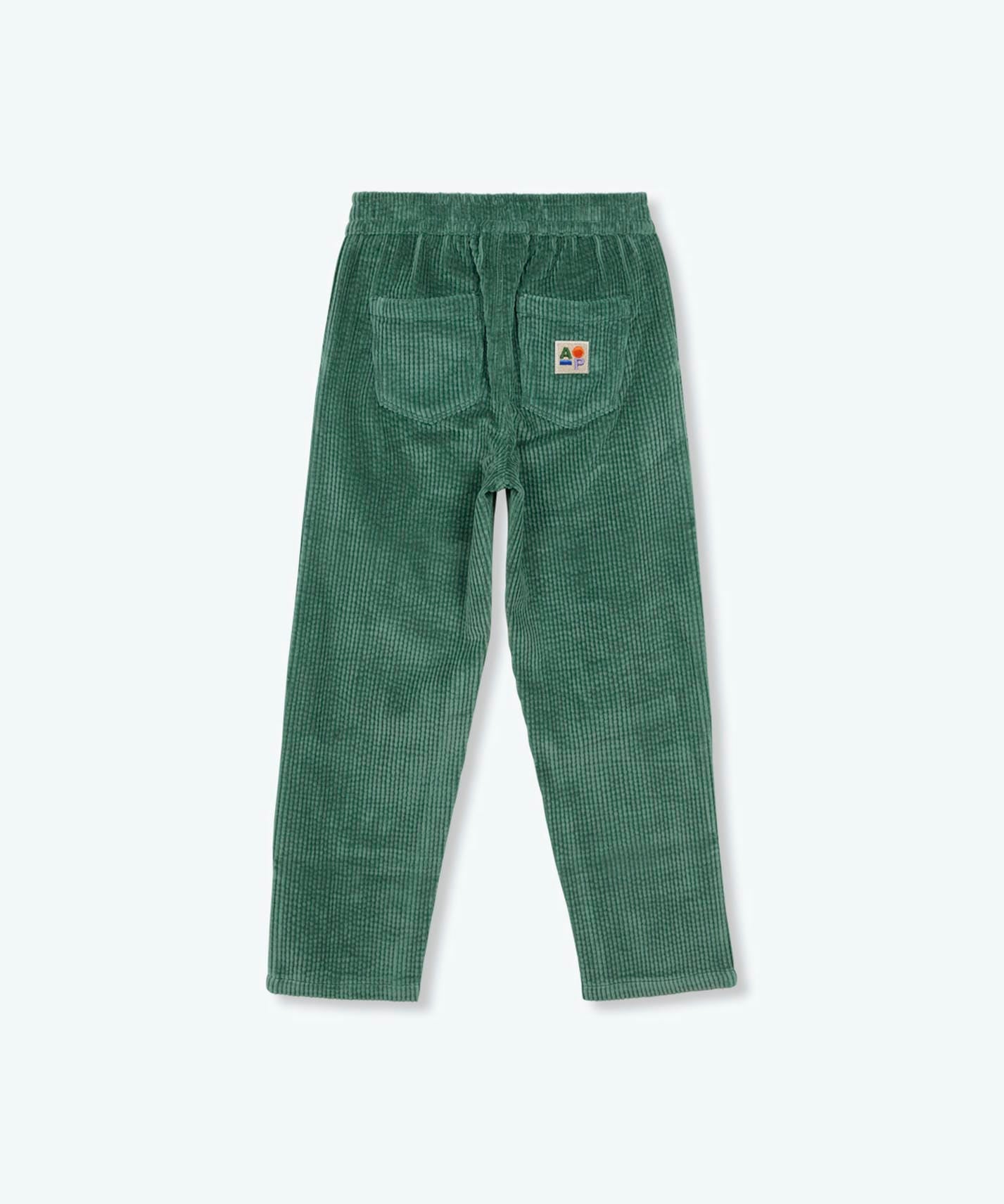 Velvet Trousers | Green