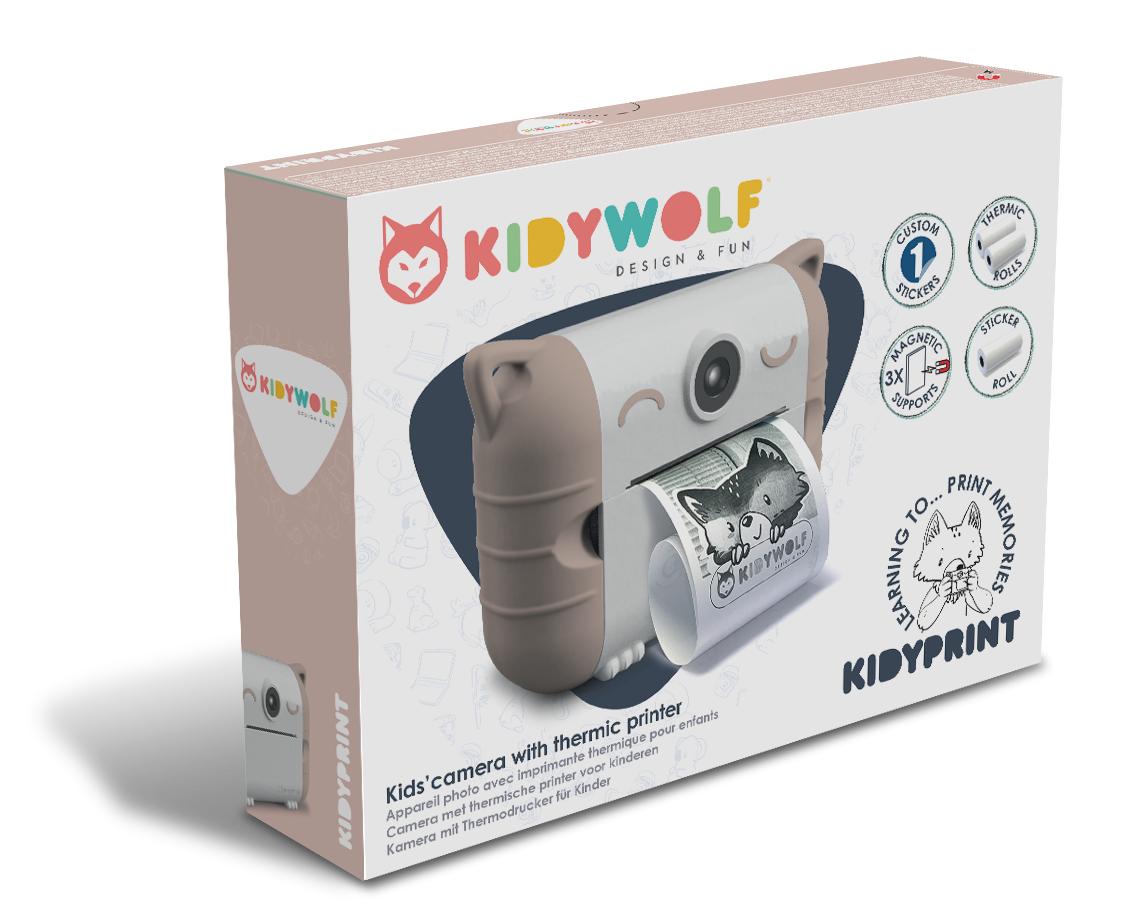 KIDYPRINT Thermal Printing Camera - Pink
