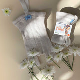 Organic Shorty Cotton Tights with Braces  - Cream Blend