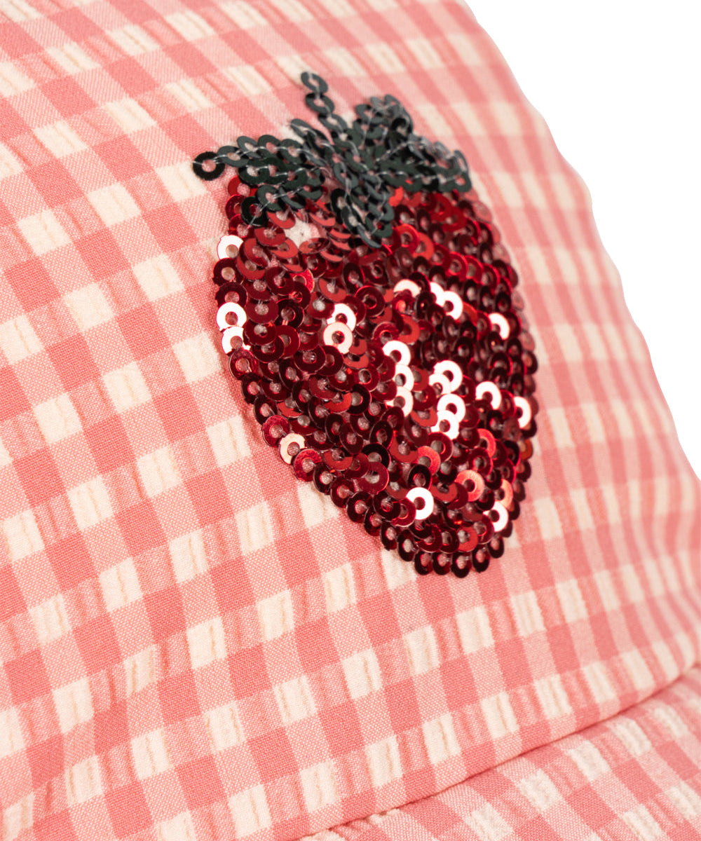 ETTA SWIM HAT - GERANIUM PINK