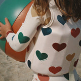MANUCA LS SWIMSUIT GRS - BON COEUR COLORÉ