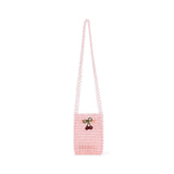 PERLA STRAP WALLET - PEONY