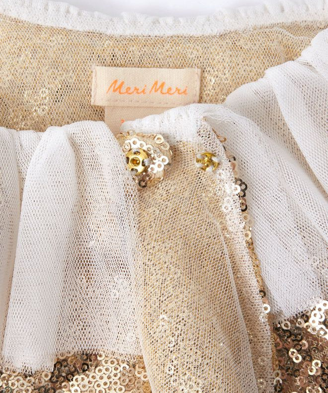 Gold Sparkle Cape
