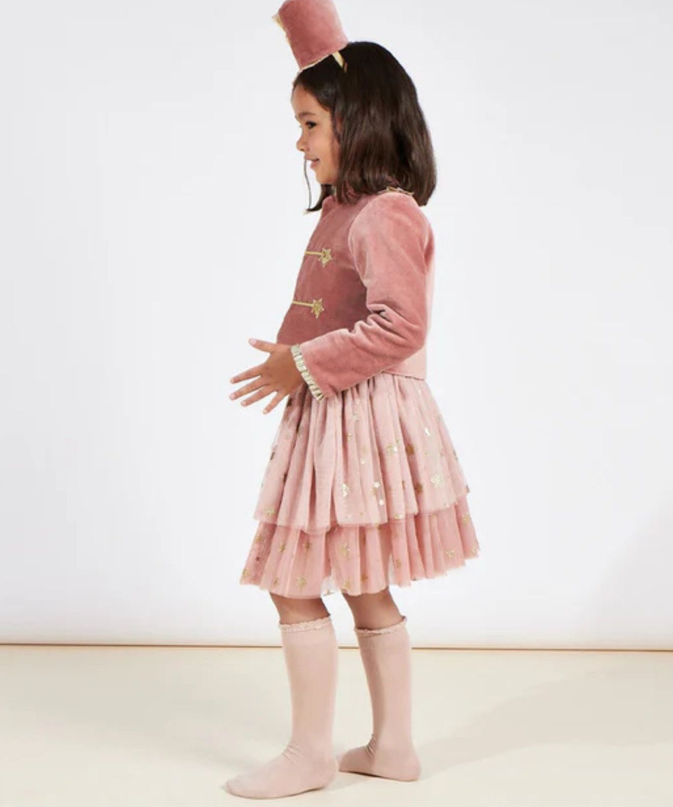 Pink Soldier Costume 5 - 6 Years