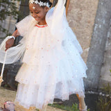 Sequin Tulle Angel Dress Up 3-4 Years