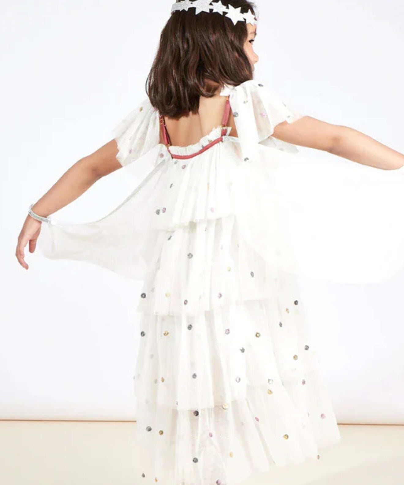 Sequin Tulle Angel Dress Up 5-6 Years