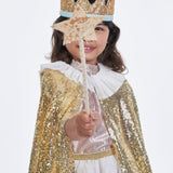Gold Sparkle Cape
