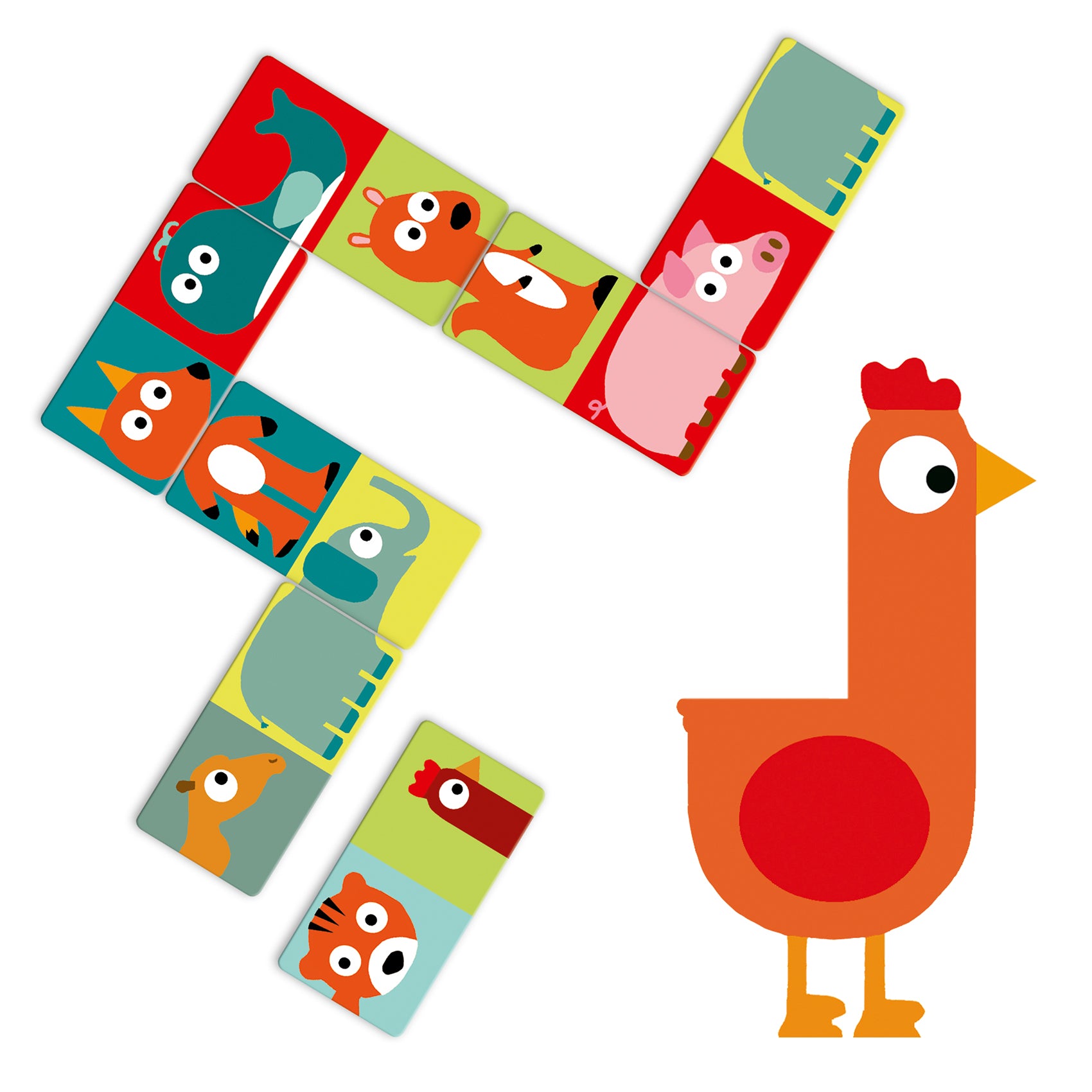 Domino Animo Puzzle Game