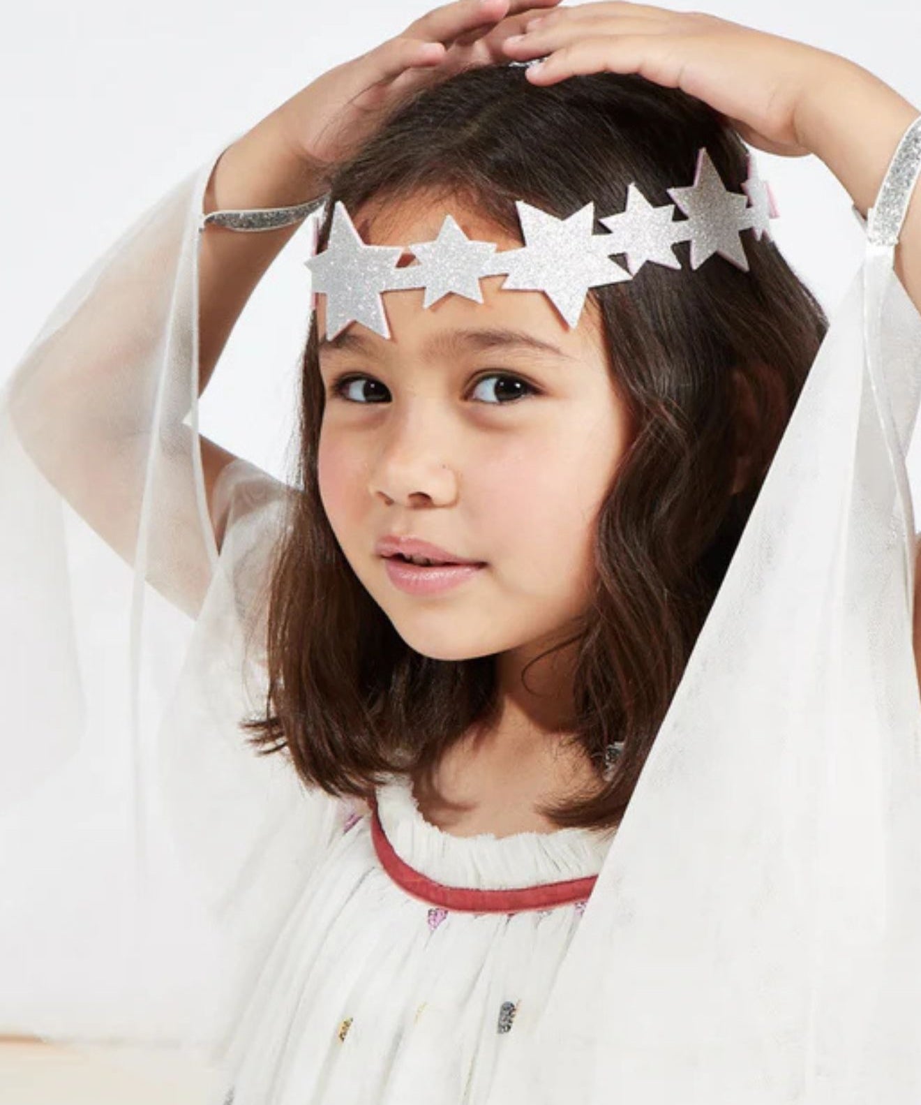 Sequin Tulle Angel Dress Up 3-4 Years