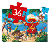 The pirate and his treasure Puzzle- 36pcs