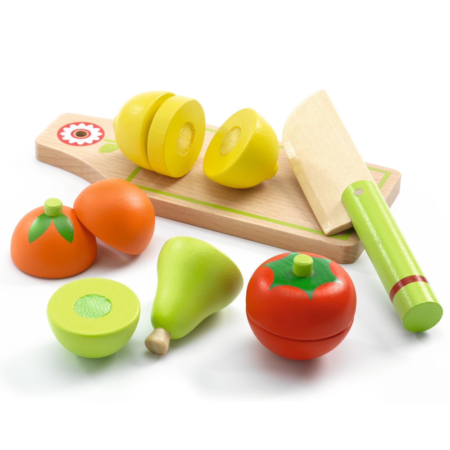Role Play - Wooden Fruits And Vegetables