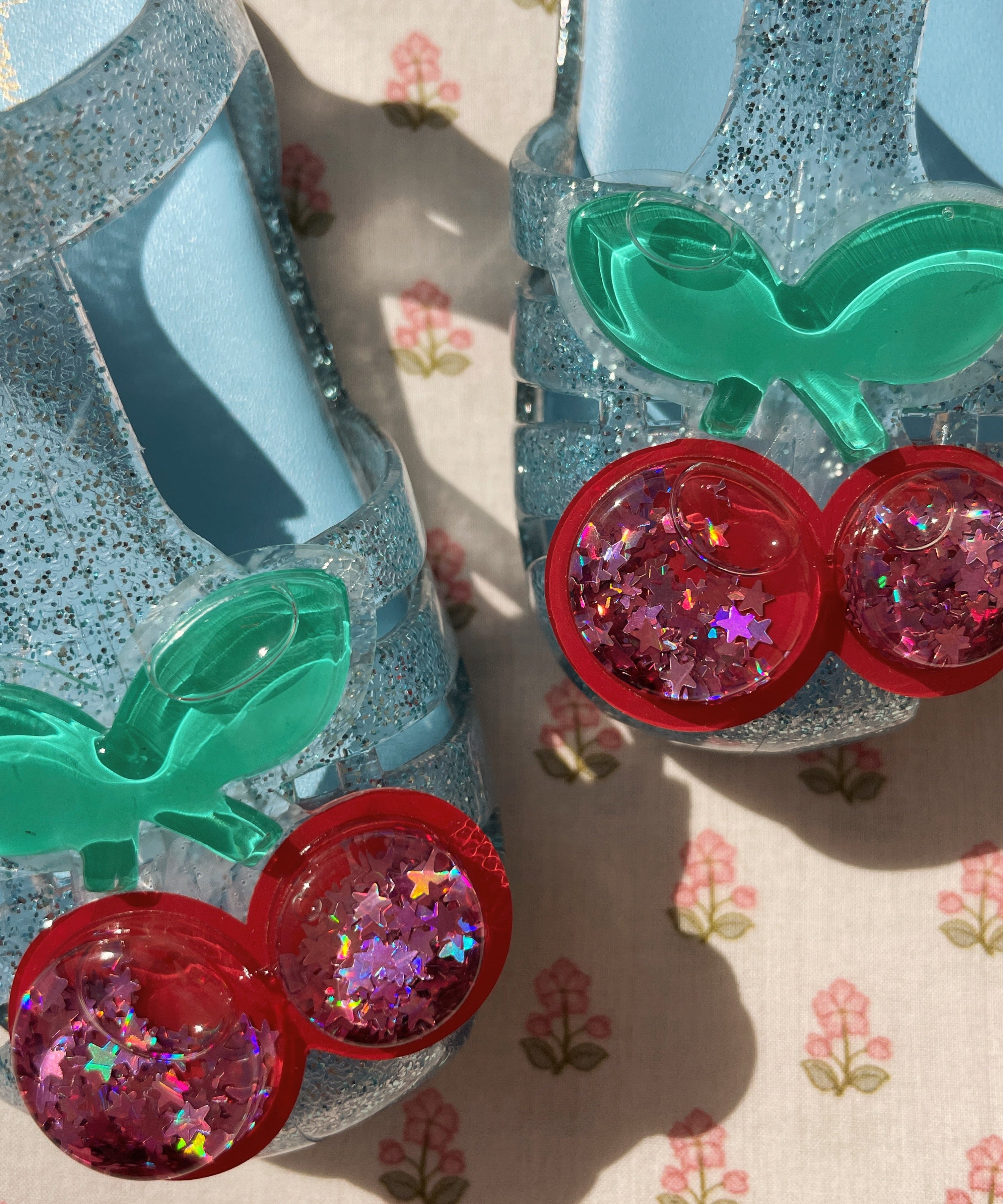 LILO SANDAL - GLITTER BLUE