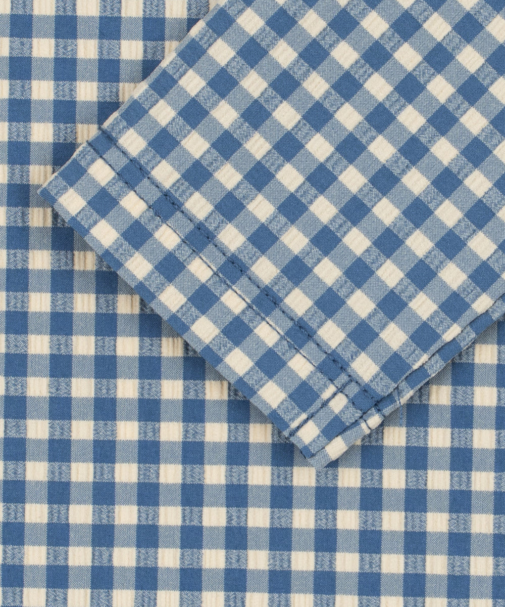 FRESIA LS SWIMSUIT GRS - HARBOR CHECK